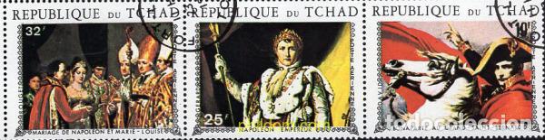 Sellos: 671007 USED CHAD 1970 NAPOLEON BONAPARTE