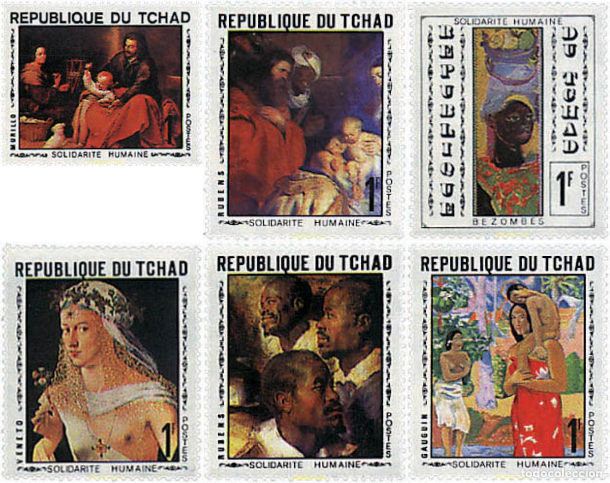 Sellos: 134906 MNH CHAD 1969 PINTURAS