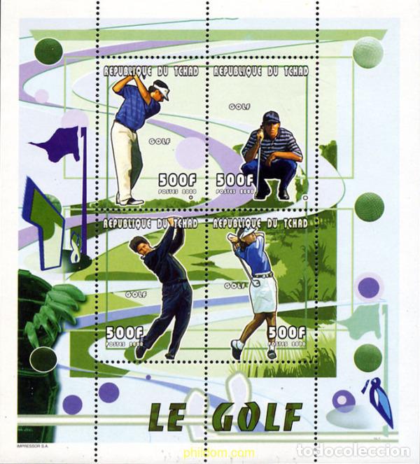 Sellos: 255363 MNH CHAD 2000 GOLF
