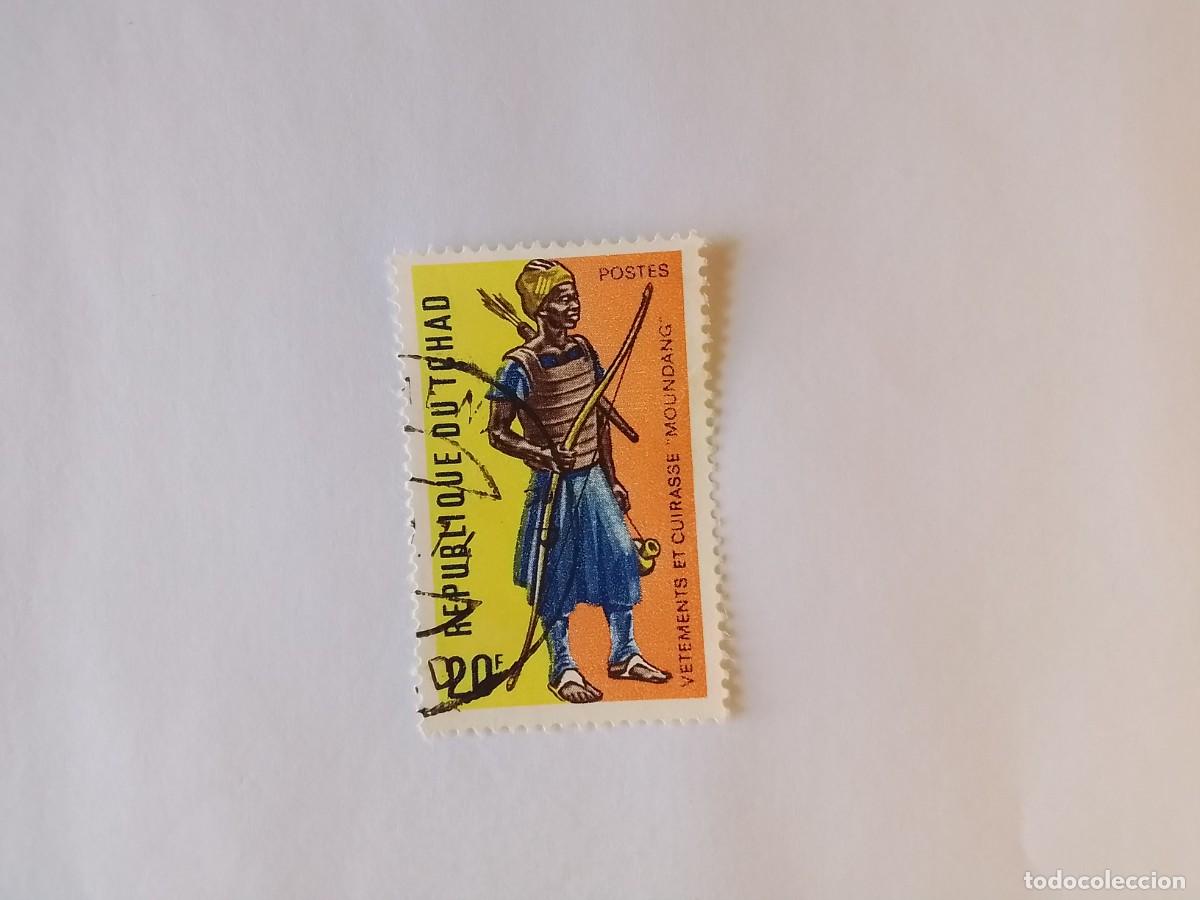 Sellos: A&Ntilde;O 1972 CHAD SELLO USADO