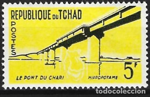 Sellos: Chad 1961 - Mi 742 - YT 71 - El puente de Chari - MNH**