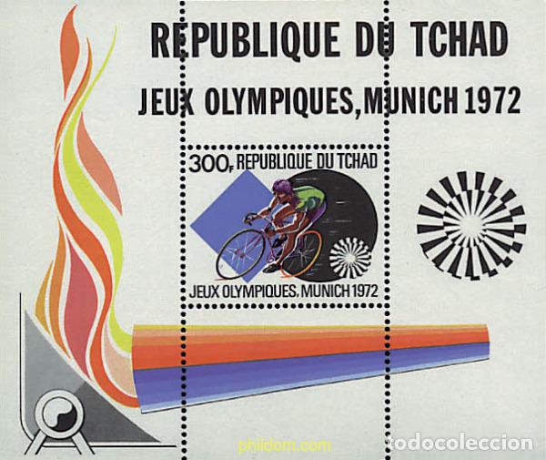 Sellos: 68276 MNH CHAD 1972 20 JUEGOS OLIMPICOS VERANO MUNICH 1972