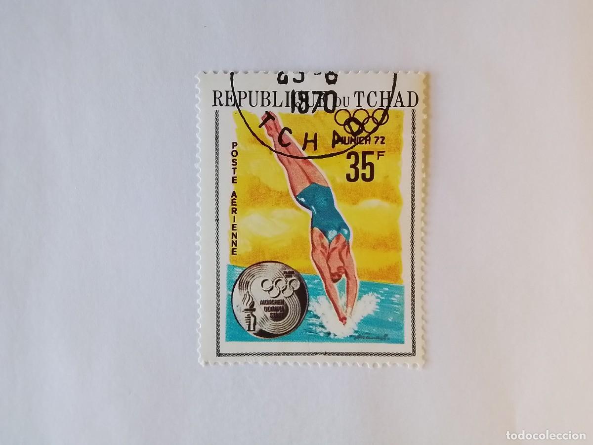 Sellos: A&Ntilde;O 1972 CHAD SELLO USADO