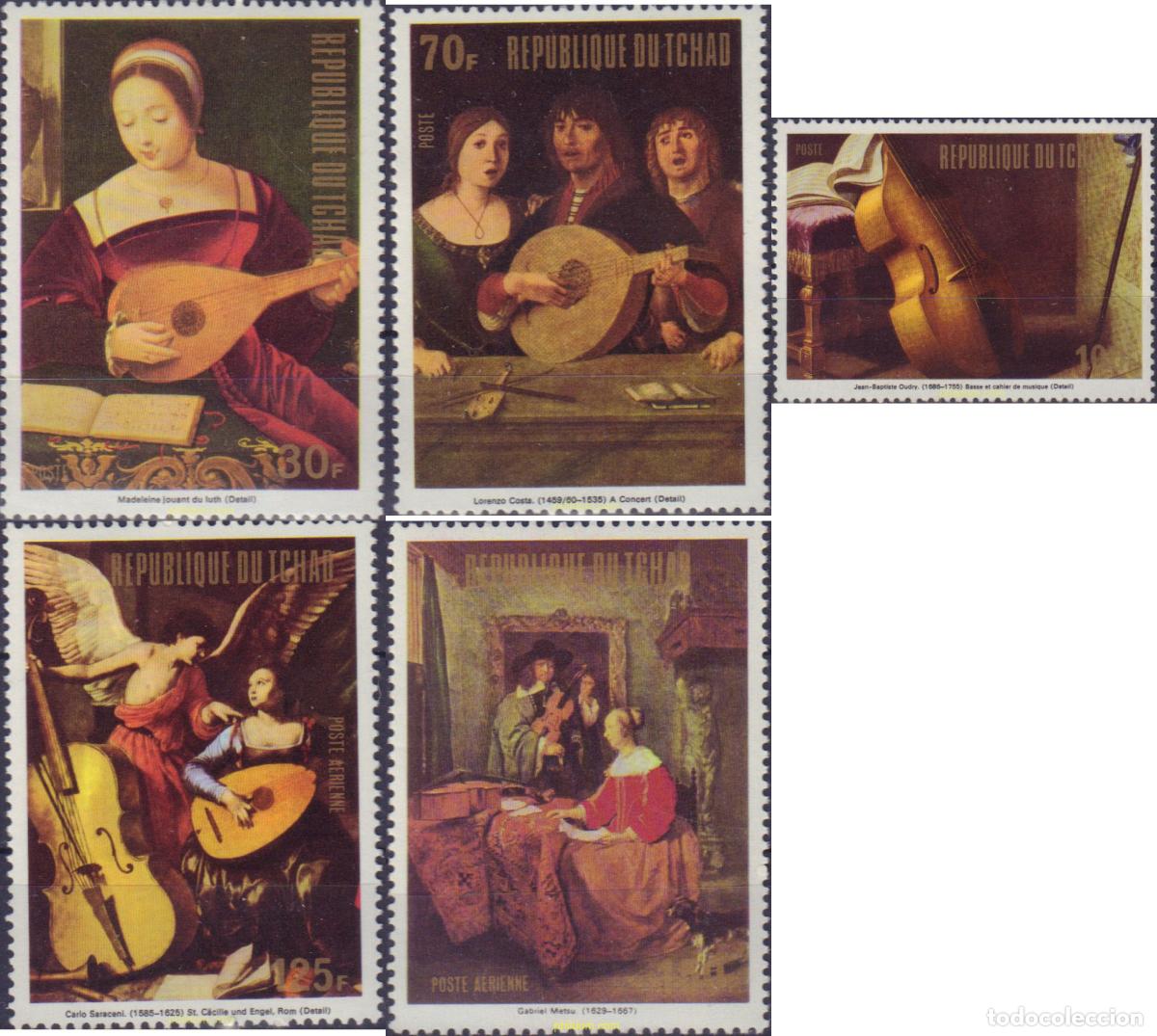 Sellos: 600113 MNH CHAD 1972 PINTURA