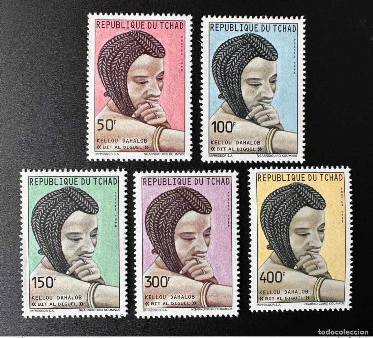 Sellos: Chad 1998 Mi. 1662 - 1666 A Kellou Dahalob Bit Al Diguel