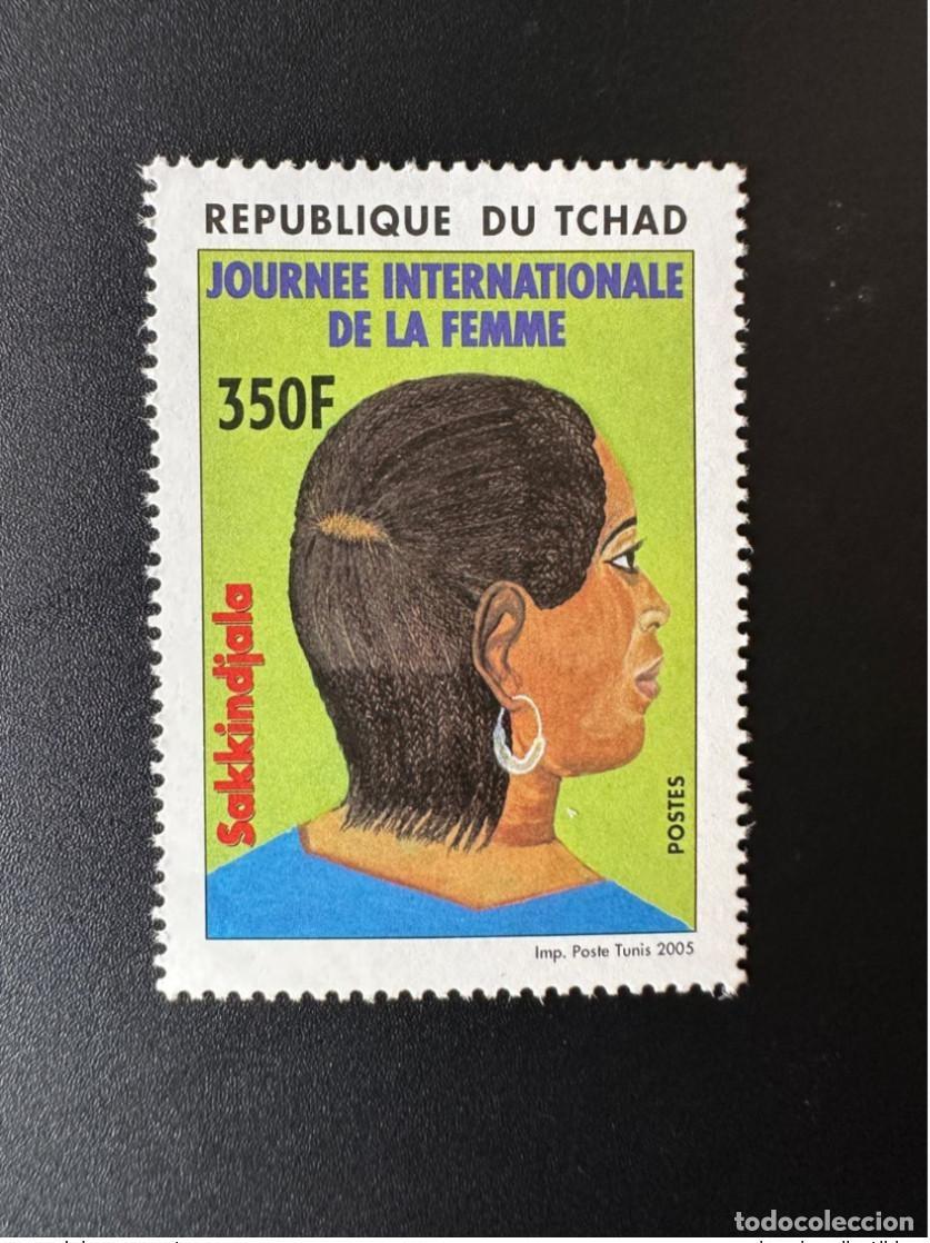 Sellos: Chad 2005 Mi. 2507 350F D&iacute;a Internacional de la Peluquer&iacute;a Femenina