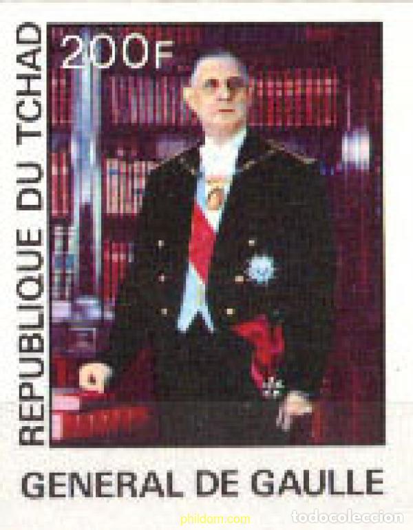 Sellos: 796524 MNH CHAD 1977 PERSONAJES
