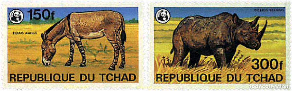 Sellos: 796527 MNH CHAD 1979 FAUNA EN PELIGRO DE EXTINCION