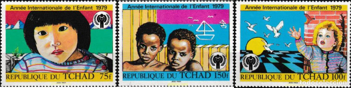 Sellos: 796525 MNH CHAD 1979 A&Ntilde;O INTERNACIONAL DEL NI&Ntilde;O