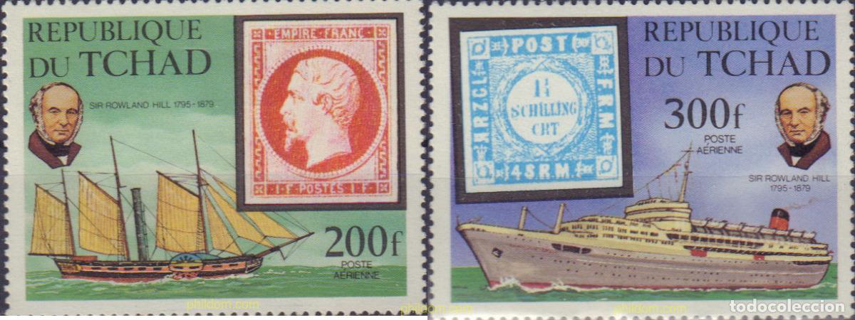 Sellos: 796529 MNH CHAD 1979 CENTENARIO DE LA MUERTE DE SIR ROWLAND HILL