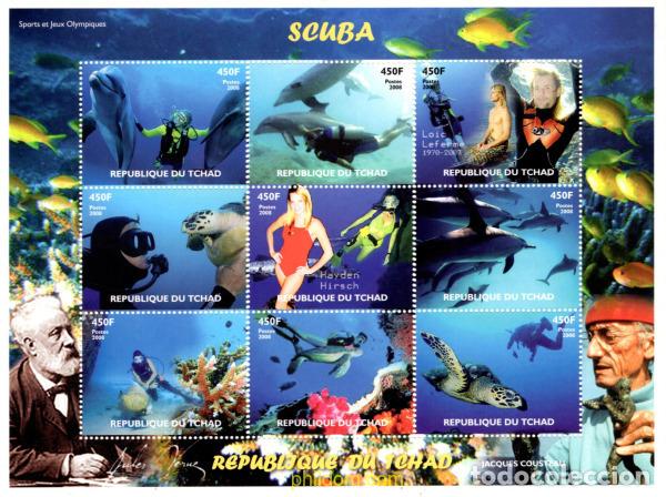 Sellos: 797780 MNH CHAD 2008 FAUNA MARINA