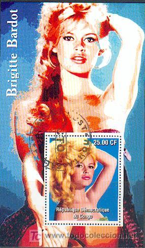Sellos: Rep. Congo & B. Bardot - Foto 1