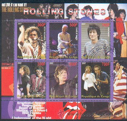Sellos: Rolling Stones & Congo (1) - Foto 1