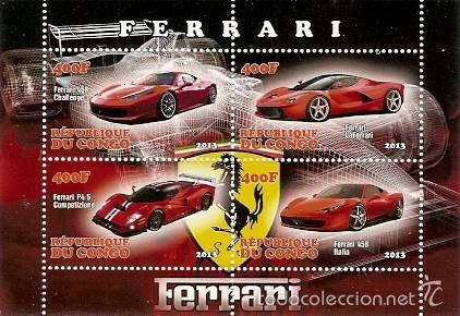 Sellos: Congo ** & Ferrari 2013 (3) - Foto 1