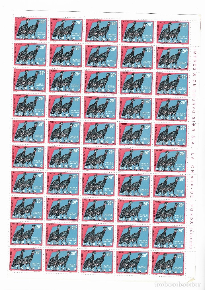 Sellos: CONGO N&ordm; 482 (**) 45 SELLOS - Foto 1