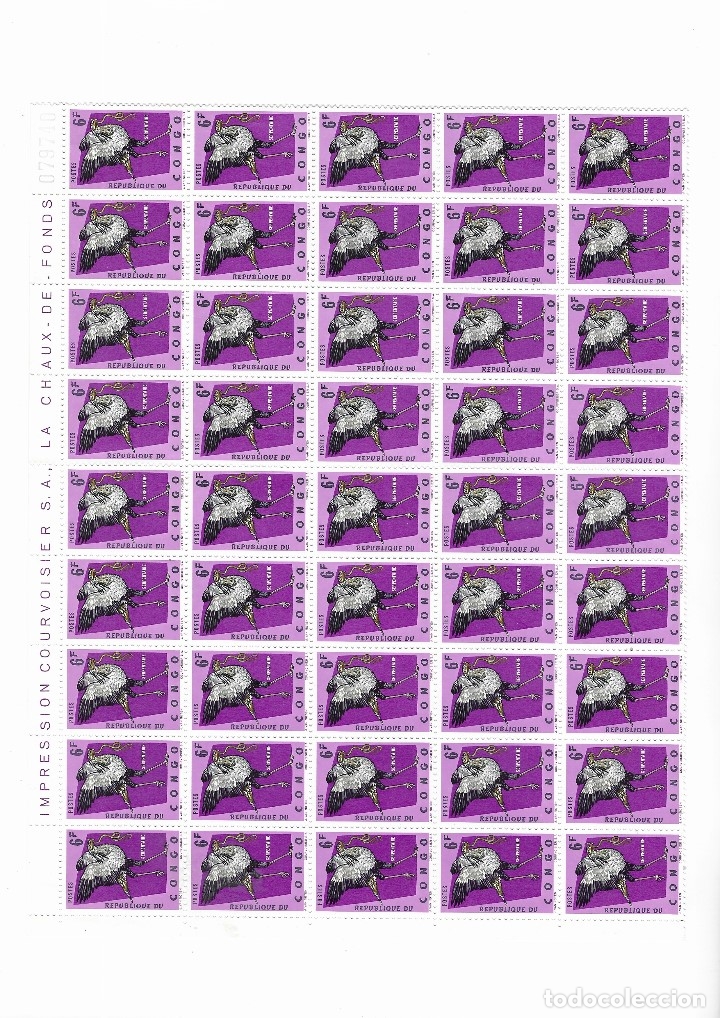 Sellos: CONGO N&ordm; 490 (**) 45 SELLOS - Foto 1
