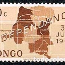 Sellos: CONGO, REPUBLICA DEMOCRATICA, Nº 1, INDEPENDENCIA, . Lote 182779263