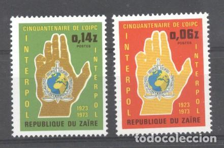 Sellos: Zaire 1973 Interpol, MNH     E.179 - Foto 1