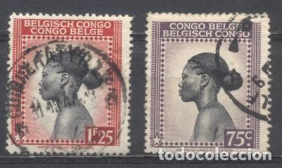 Sellos: Congo Belga, usados - Foto 1