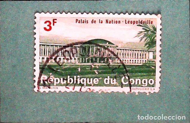 Sellos: Francobollo usato Congo - Foto 1