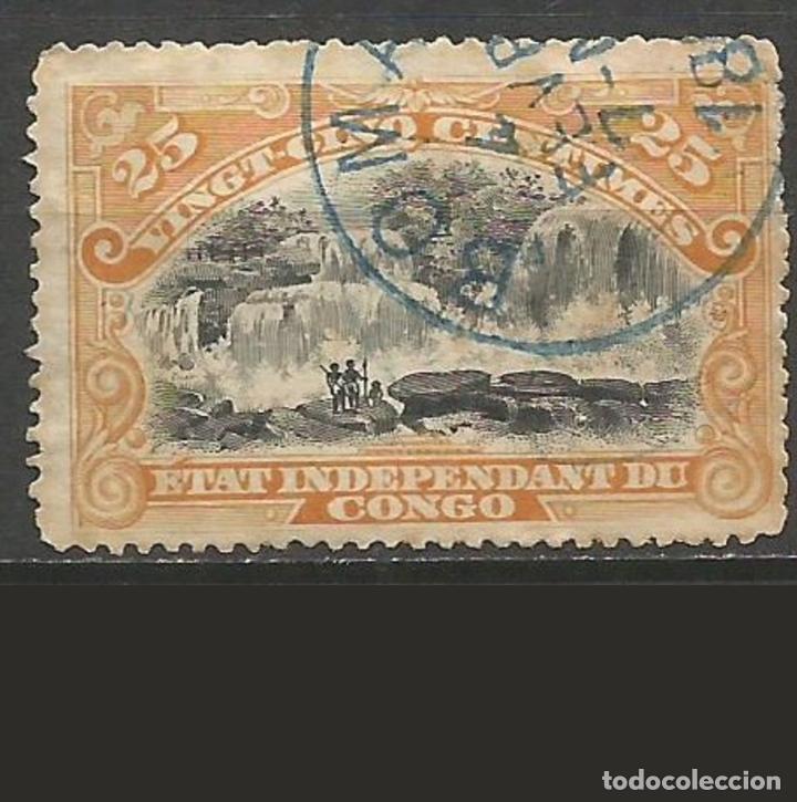 Sellos: CONGO BELGA YVERT NUM. 21 USADO - Foto 1