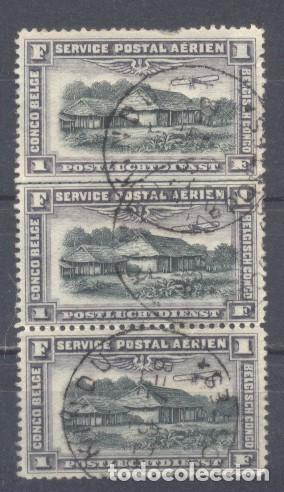 Sellos: Congo Belga, aereos,usado - Foto 1