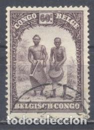Sellos: Congo Belga,usado - Foto 1