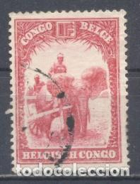 Sellos: Congo Belga,usado - Foto 1