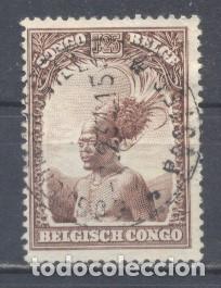 Sellos: Congo Belga,usado - Foto 1