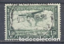 Sellos: Congo Belga, aereo, usado - Foto 1