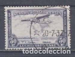 Sellos: Congo Belga, aereo, usado - Foto 1