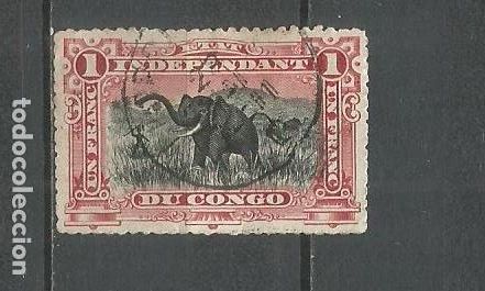 Sellos: CONGO BELGA YVERT NUM. 26 USADO - Foto 1