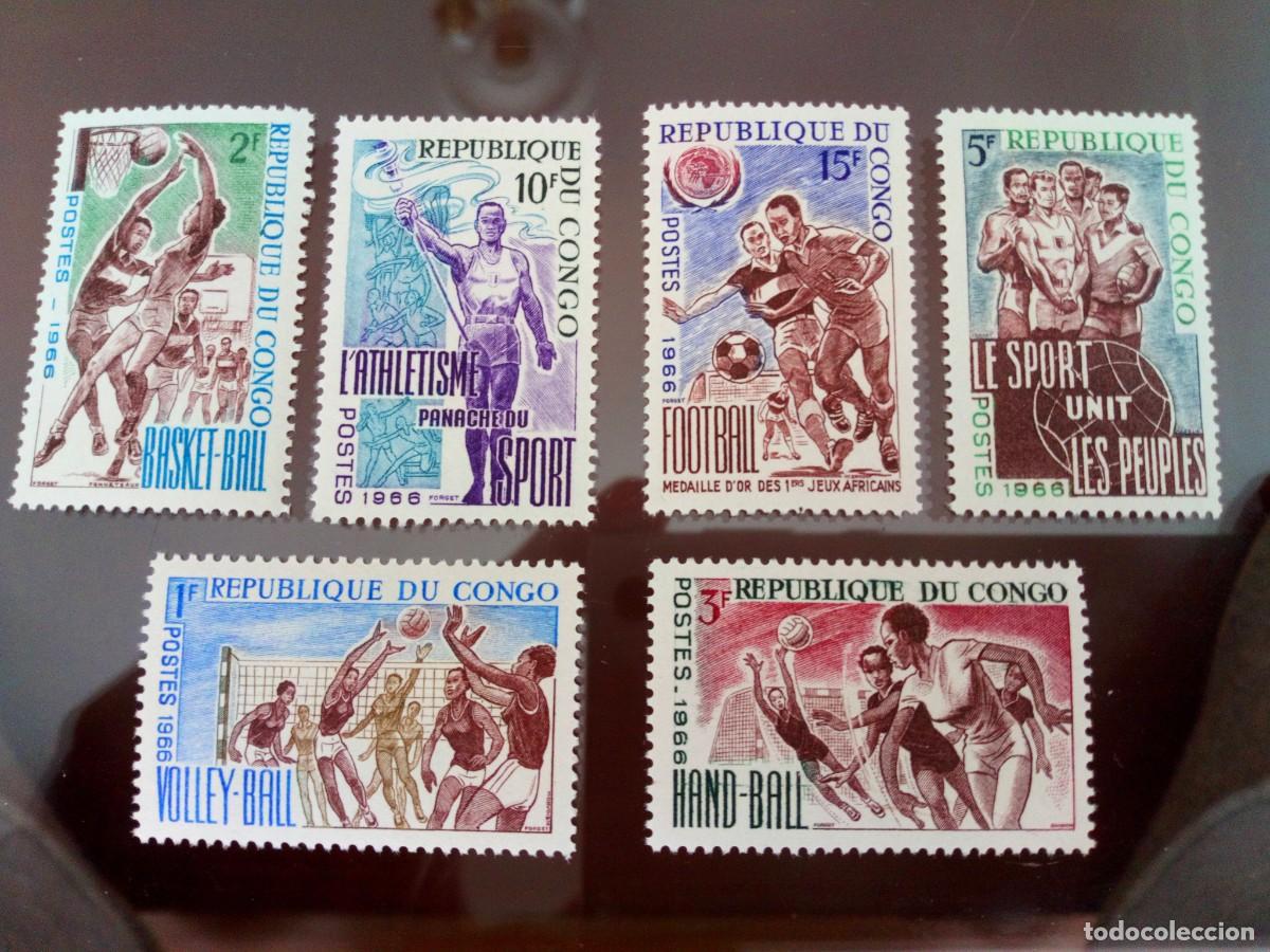 Sellos: CONGO 1966, DEPORTES - Foto 1