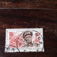 Sellos: CONGO, 1956, GENERAL MOBUTU, YT 621