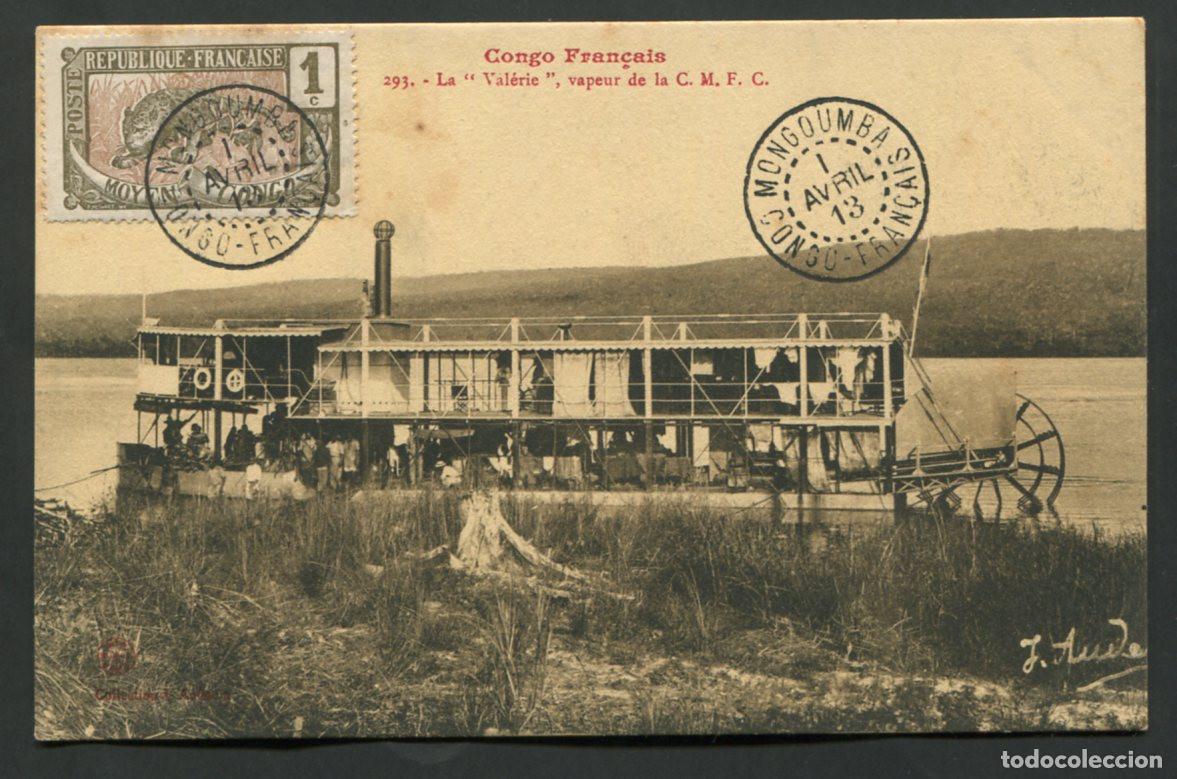 Sellos: Congo Fran&ccedil;ais Mongoumba circular 1913 - Foto 1