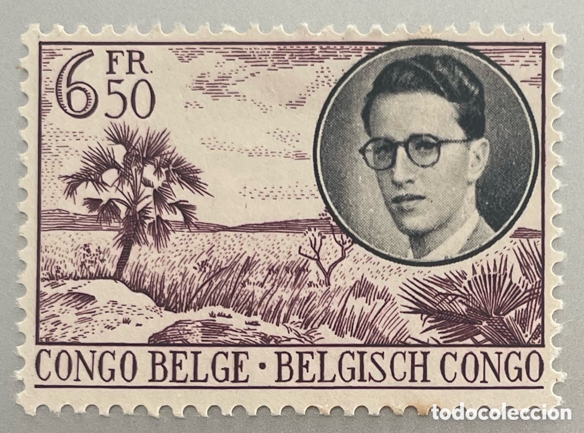 Sellos: Congo belga. Rey Balduino I. - Foto 1