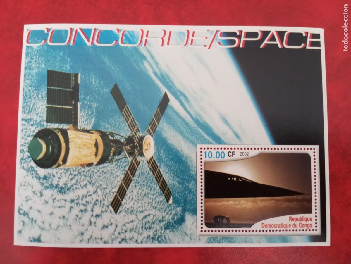 Sellos: ESPACIO/ CONCORDE, HB DEL CONGO - Foto 1