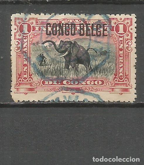 Sellos: CONGO BELGA YVERT NUM. 36A USADO - Foto 1