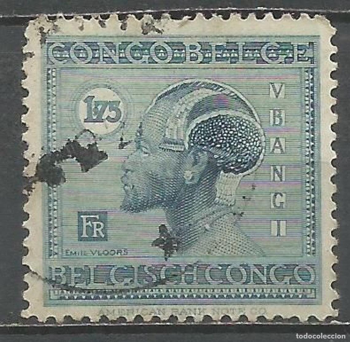 Sellos: CONGO BELGA YVERT NUM. 131 USADO - Foto 1
