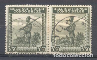 Sellos: Congo Belga, 1942 , usado - Foto 1