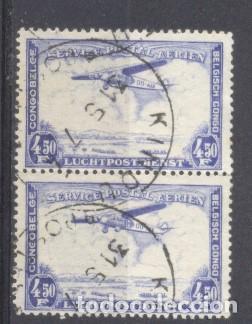 Sellos: Congo Belga, 1934 , usado - Foto 1