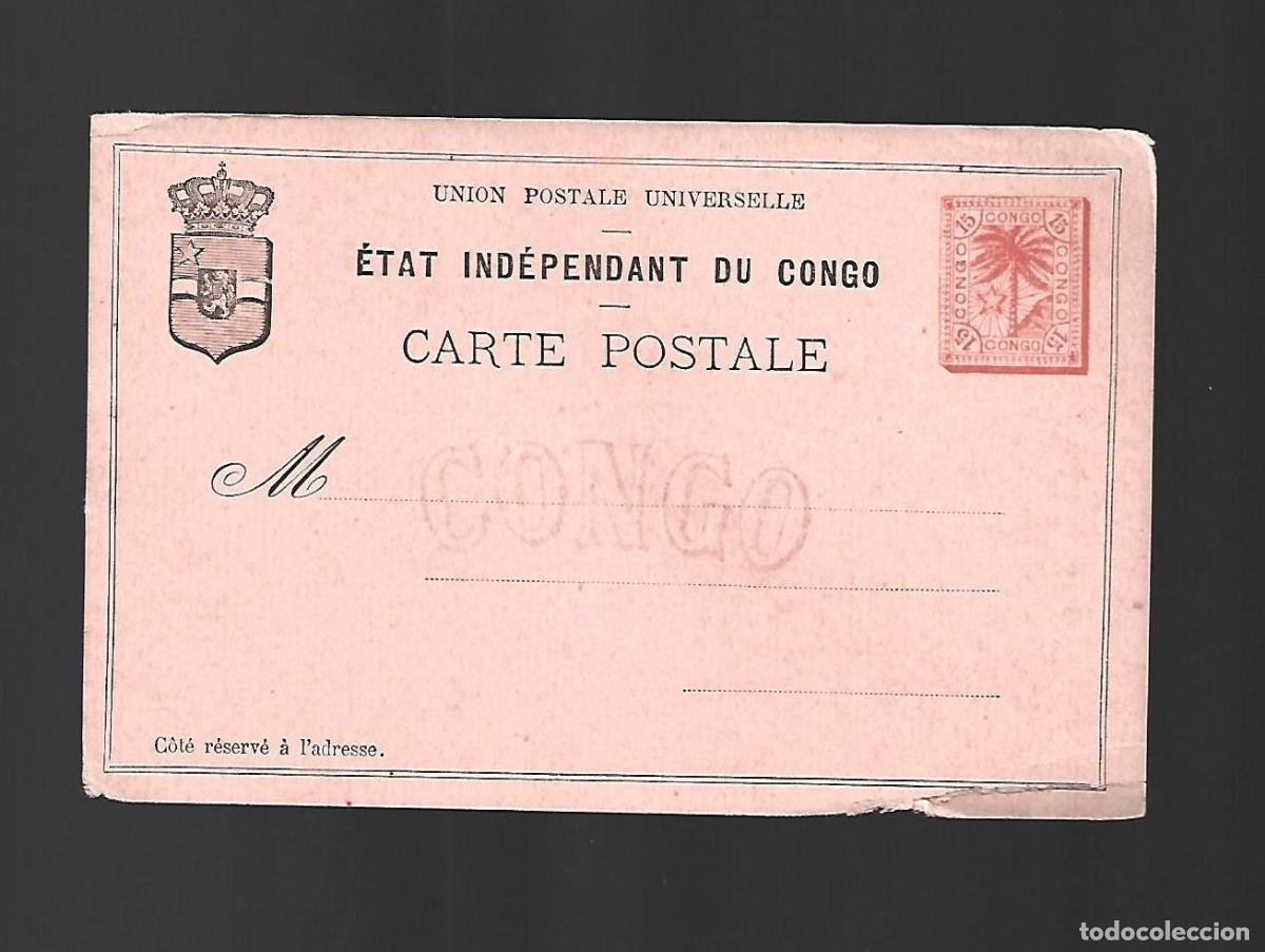 Sellos: CONGO CARTE POSTALE TARJETA POSTAL - Foto 1