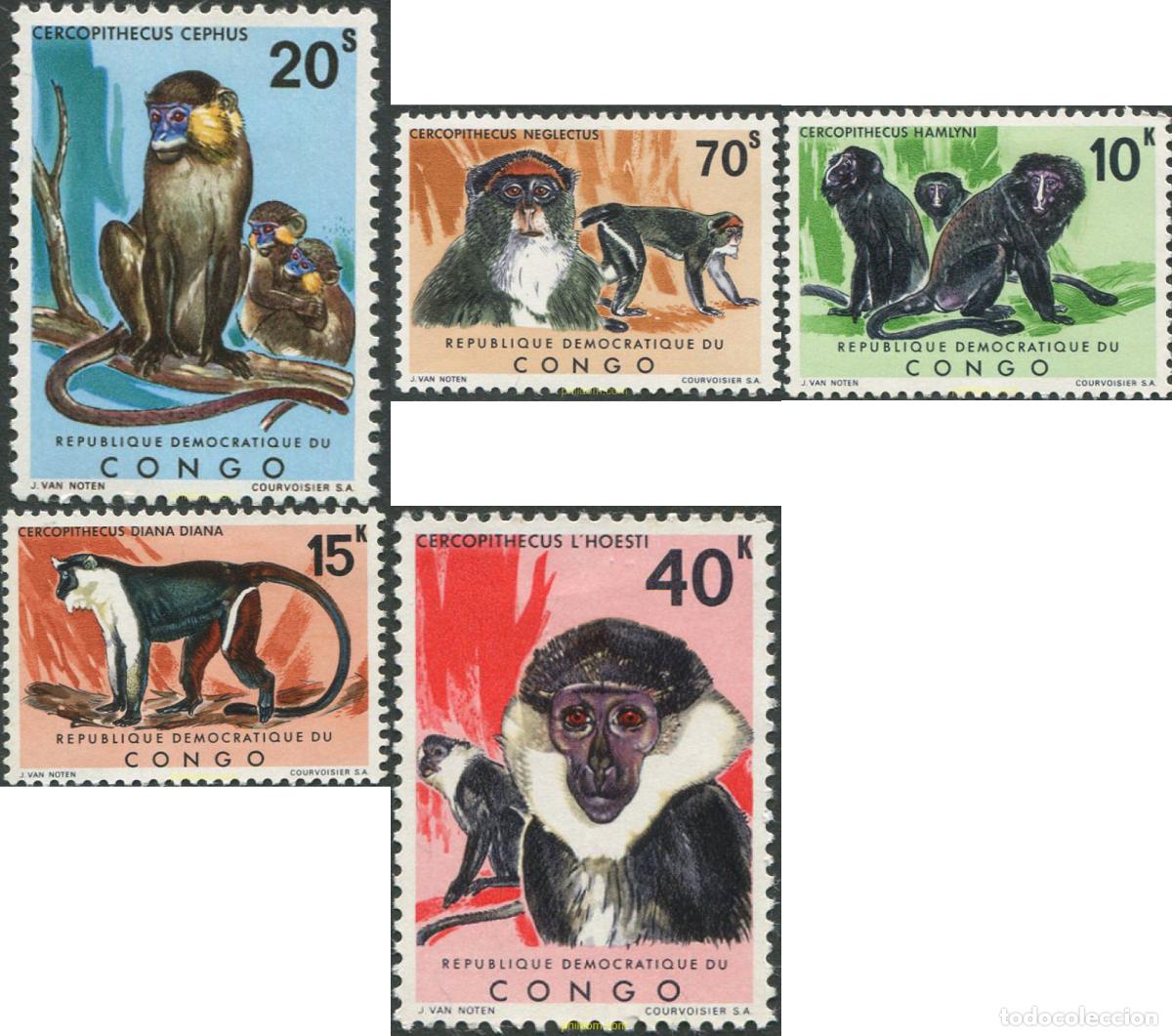 Sellos: 701890 HINGED CONGO 1971 MONOS - Foto 1