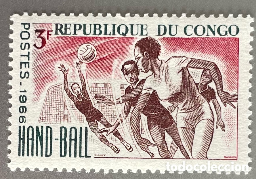 Sellos: Congo. Deporte. 1966 - Foto 1