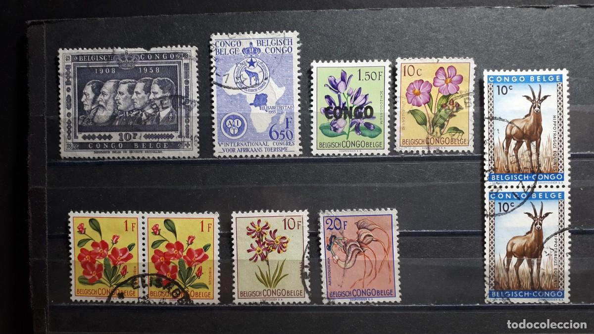 Sellos: CONGO. &deg;. A catalogar 10 sellos - Foto 1
