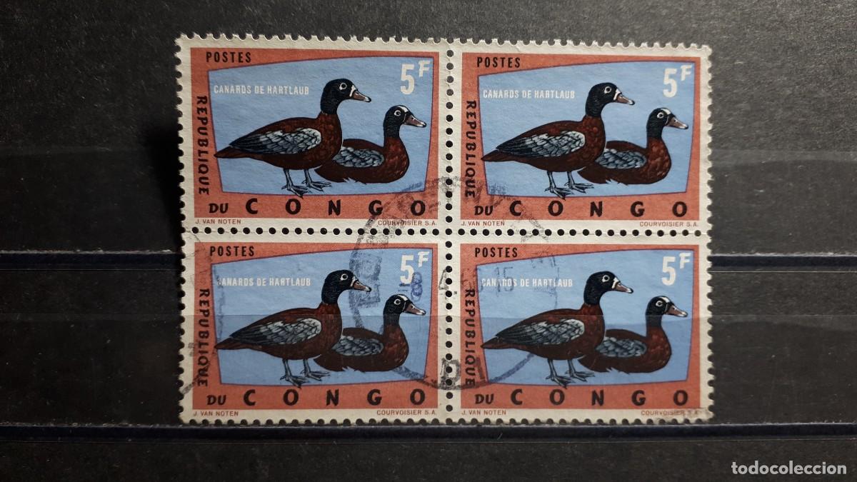 Sellos: CONGO. A&Ntilde;O 1963. &deg;. YVERT 489 - Foto 1