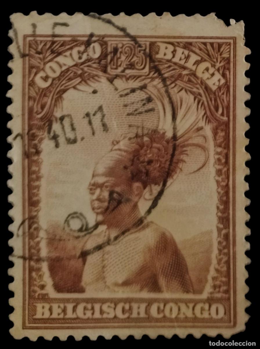 Sellos: CONGO BELGA 1931 USADO. - Foto 1