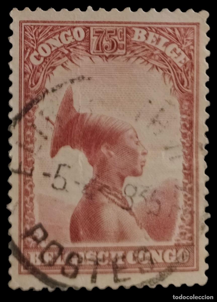 Sellos: CONGO BELGA 1931 USADO. - Foto 1