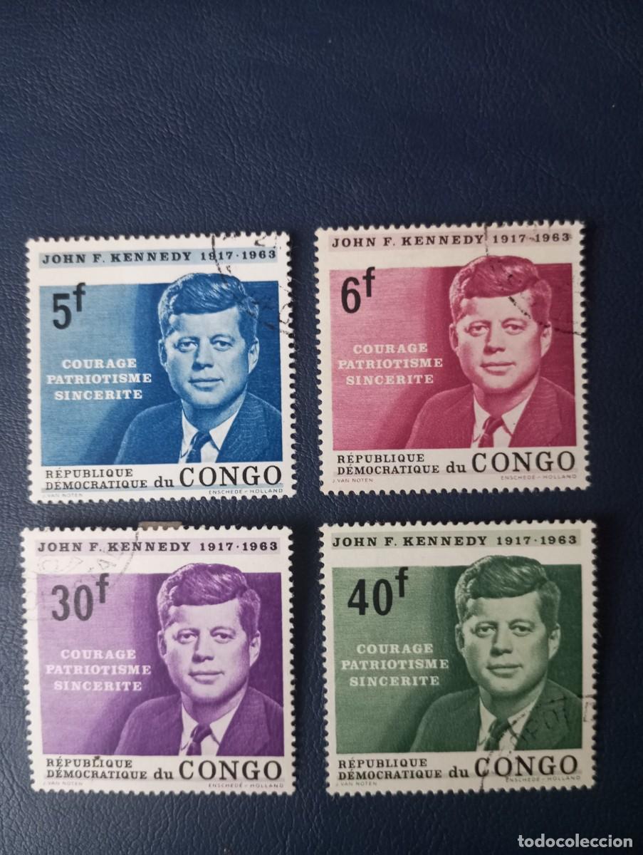 Sellos: CONGO, 1964, KENNEDY - Foto 1