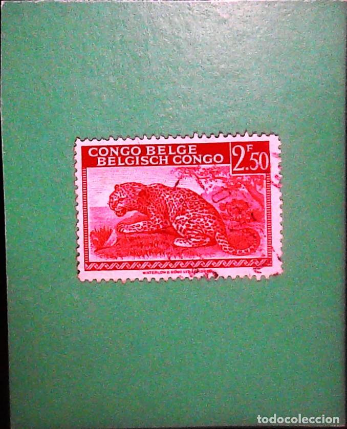 Sellos: Francobollo usato Congo Belga - Foto 1